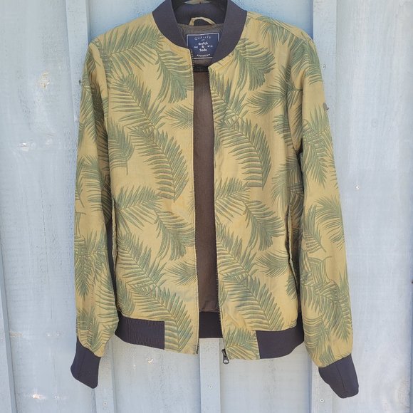Scotch and Soda Amsterdam Men's Bomber Style Spring Lightweight Jacket Small - Picture 1 of 6